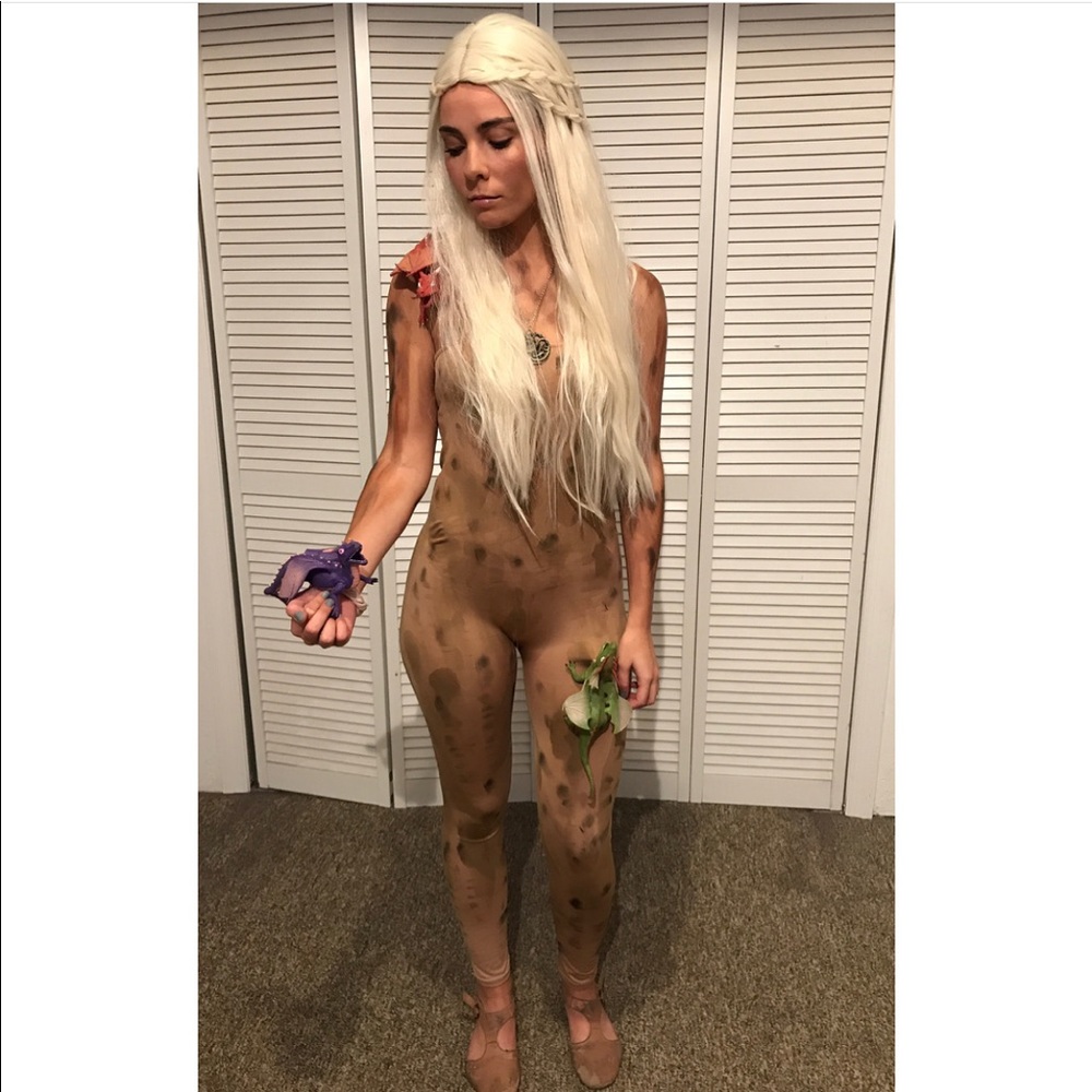 DIY khaleesi costume